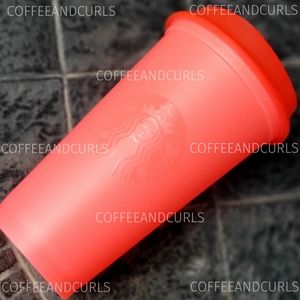 Starbucks Neon "Melon" Single Reusable Grande Hot Cup Summer 2022